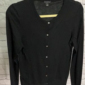 Ann Taylor M Classic Black Cardigan